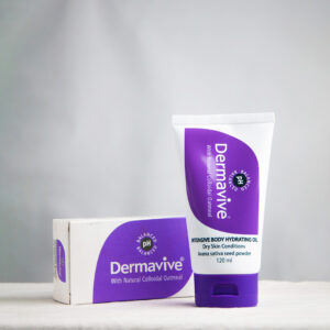 Dermavive Intensive Body Hydrating Oil for dry, itchy, irritated skin