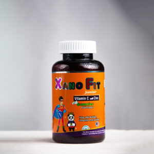 Xano Fit Junior Vitamin C With Zinc Gummies For Kids Strong Immune System & Health In Fruit Flavor