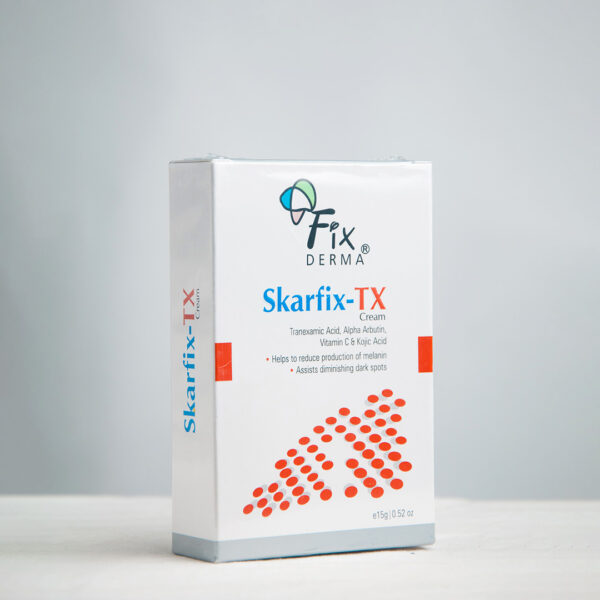 Skarfix TX for melasma and ueven skin tone