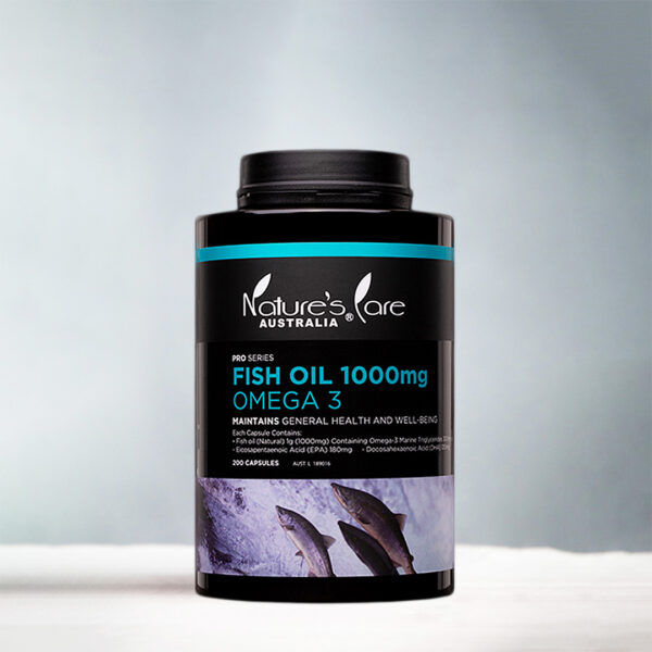Natures Care Omega 3 Fish Oil for joint, eye and heart health